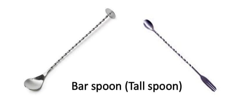 قاشق بار ( Bar Spoon ) - ابزار میکسولوژی و بارتندینگ