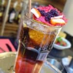 گارنيش و نوشابه